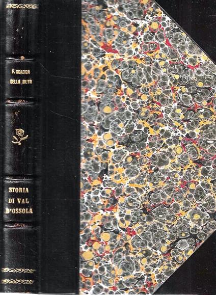 Storia di Val d'Ossola - Francesco Scaciga Della Silva - copertina
