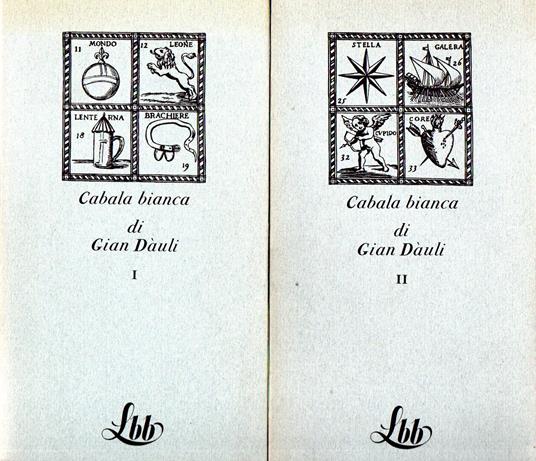 Cabala bianca di Gian Daulì (2 vol.) - copertina