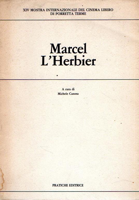 Marcel L'Herbier - copertina