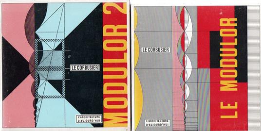 Le modulor (tomes 1 et 2) - Le Corbusier - copertina