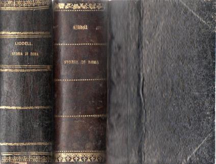 Storia di Roma dai tempi più antichi alla costituzione dell'Impero (2 vol.) - copertina