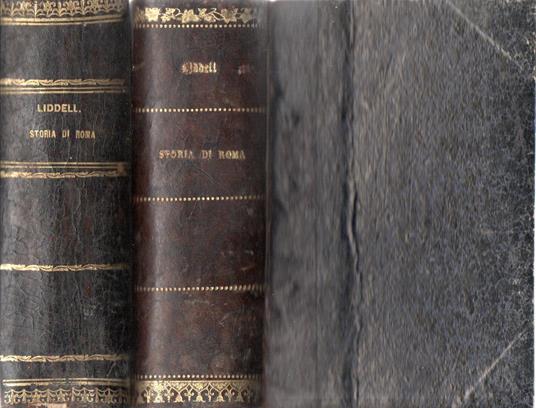 Storia di Roma dai tempi più antichi alla costituzione dell'Impero (2 vol.) - copertina