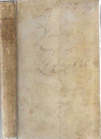Lezioni di Matematica Elementare del P. Francesco Luino Gesuita Regio Professore nelle Scuole Palatine. Volume Primo: Aritmetica - copertina