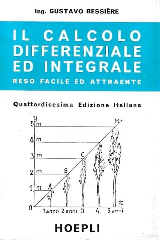 Il calcolo differenziale ed integrale reso facile ed attraente - Gustavo Bessiere - copertina