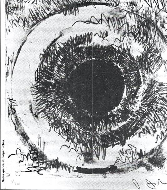 Opera grafica di Jasper Johns (Catalogo della Mostra - Milano, 1972) - copertina