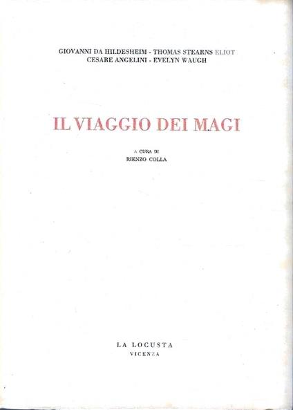 Il viaggio dei Magi - copertina