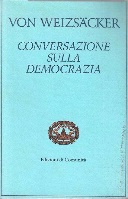 Conversazioni sulla democrazia - copertina