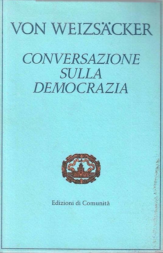 Conversazioni sulla democrazia - copertina