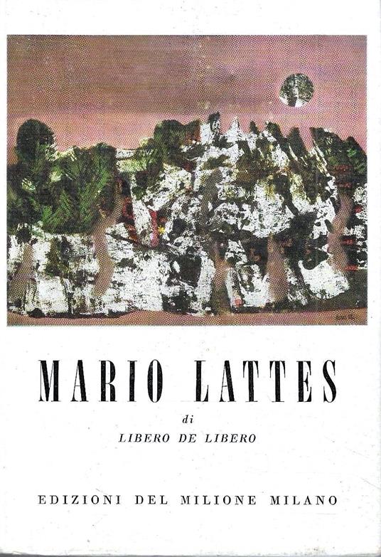 Mario Lattes - Libero De Libero - copertina