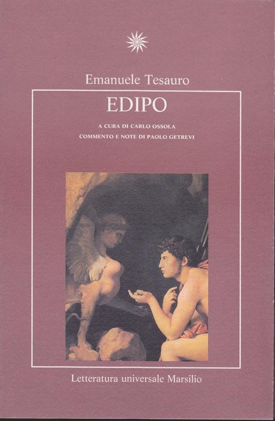 Edipo - Emanuele Tesauro - copertina