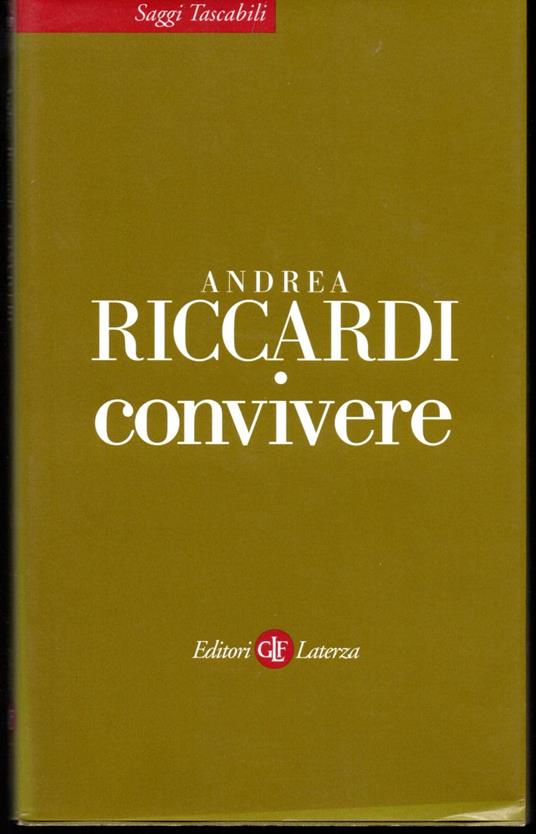 Convivere - Andrea Riccardi - copertina