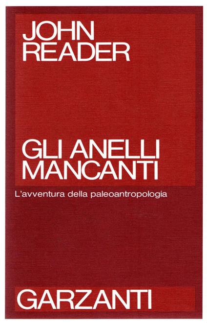 Gli anelli mancanti - John Reader - copertina