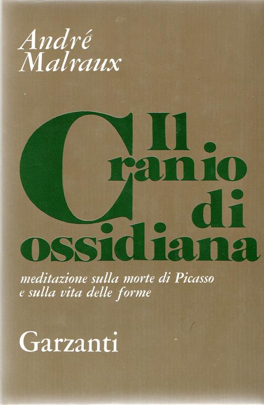 Il cranio di ossidiana - André Malraux - copertina