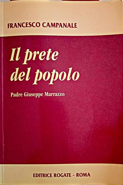 Il prete del popolo Padre Giuseppe Marazzo - copertina