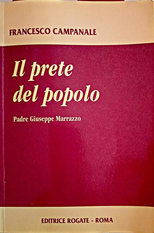 Il prete del popolo Padre Giuseppe Marazzo - copertina