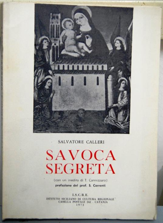 Savoca segreta - Salvatore Calleri - copertina