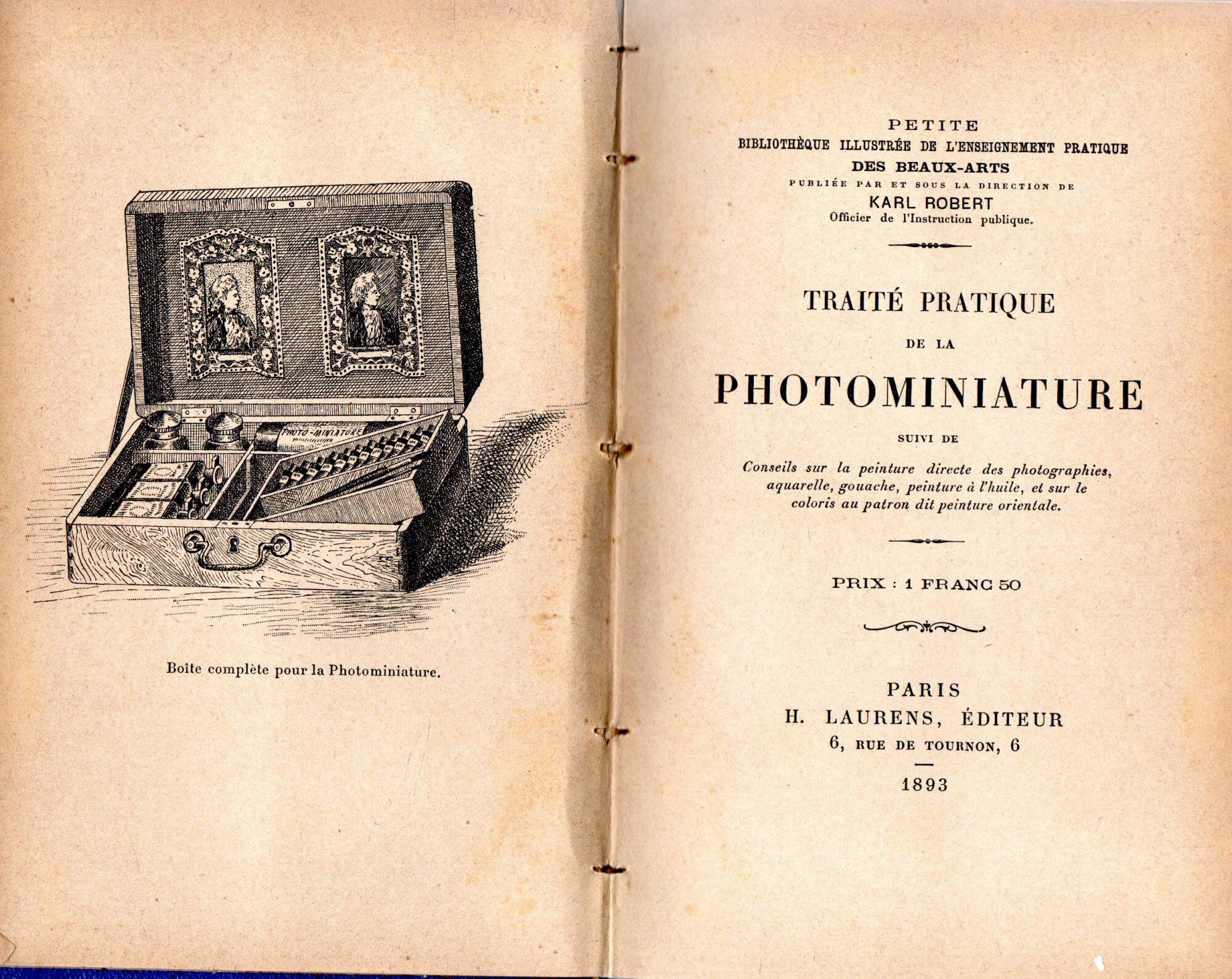 Traité Pratique de la Photominiature
