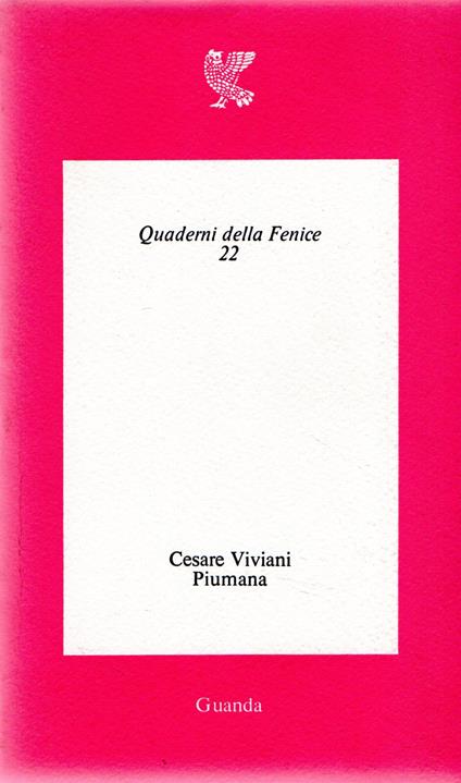Piumana - Cesare Viviani - copertina