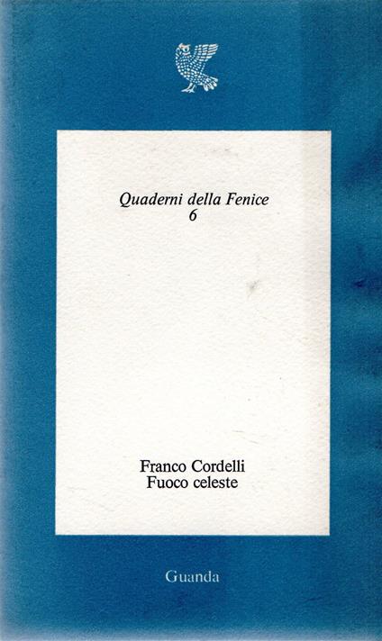 Fuoco Celeste - Franco Cordelli - copertina