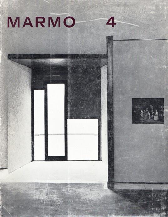 Marmo 4 : Rivista Internazionale d'arte e d'architettura - copertina