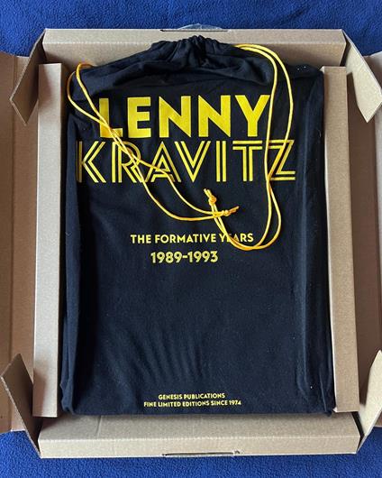 LENNY KRAVITZ The formative years 1989-1993 autografato numerato - copertina