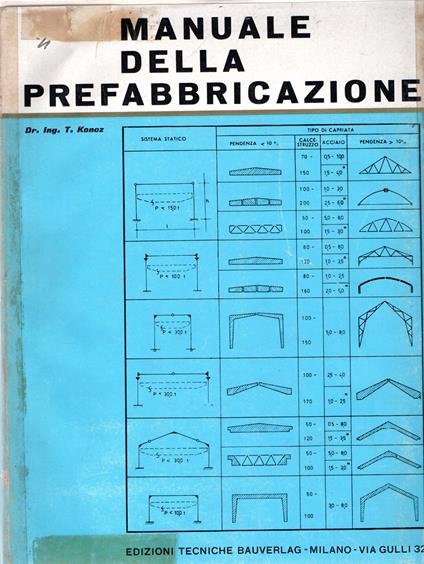 Manuale della Prefabbricazione - copertina