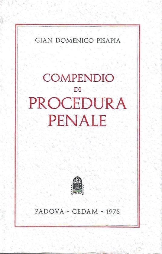 Compendio di Procedura Penale - copertina