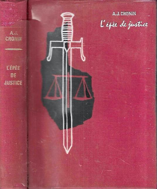 L' epée de justice - A. Joseph Cronin - copertina