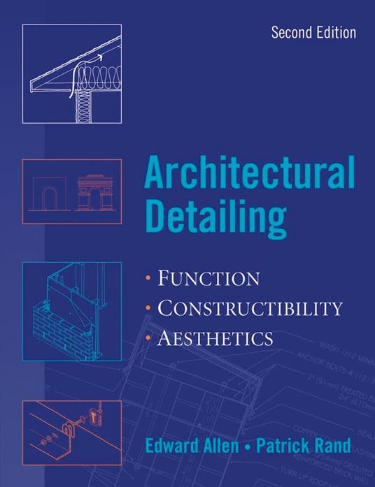 Architectural Detailing: Function, Constructability, Aesthetics - copertina