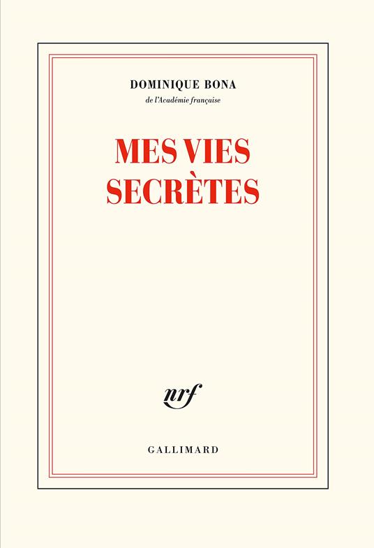 Mes vies secrètes - copertina