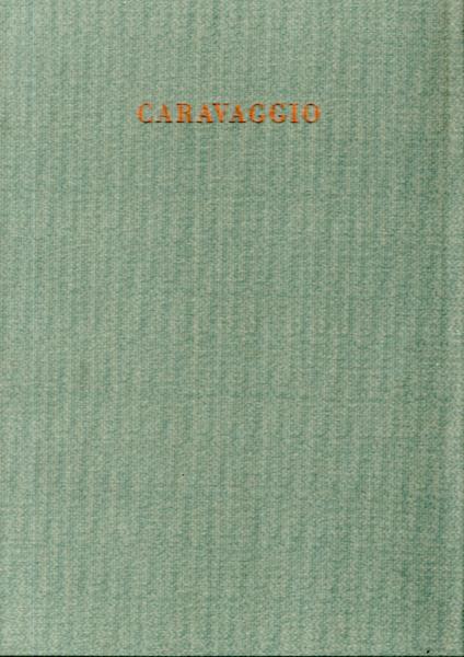 Caravaggio - Giuseppe De Logu - copertina