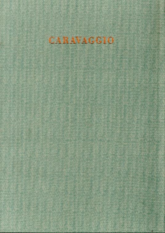 Caravaggio - Giuseppe De Logu - copertina