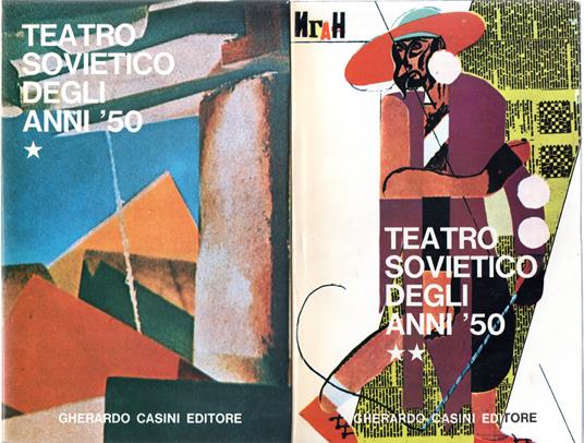 Teatro sovietico degli anni '50 (2 vol. in cofanetto) - copertina