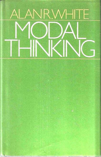 Modal Thinking - copertina