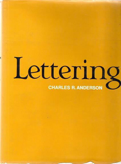 Lettering - copertina