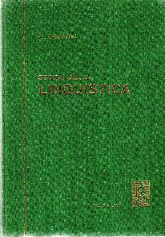 Storia della Linguistica - copertina