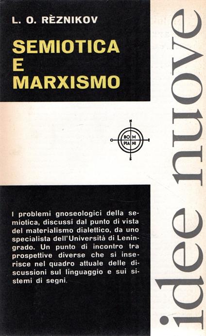 Semiotica e Marxismo - copertina