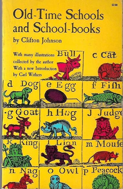 Old-Time Schools and School-books - copertina