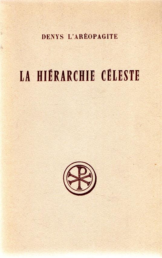 La Hierarchie Celeste - copertina