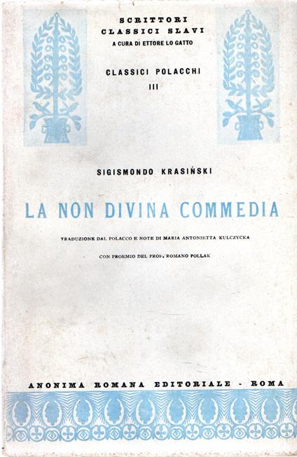 La non divina commedia - copertina