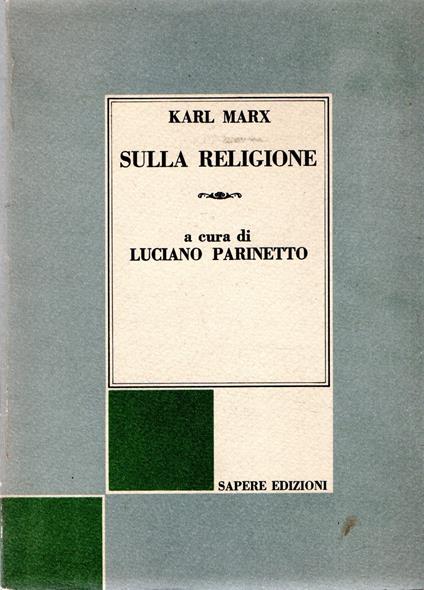 Sulla religione - copertina