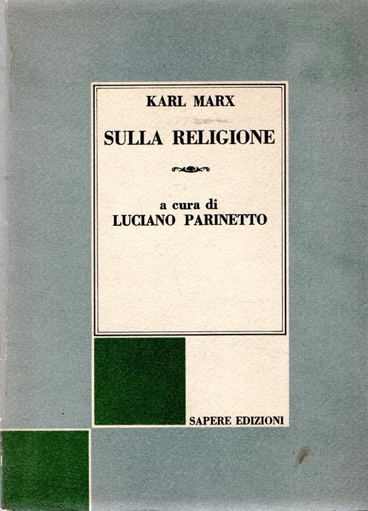 Sulla religione - copertina