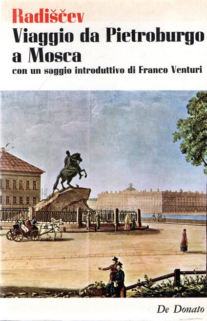 Viaggio da Pietroburgo a Mosca - copertina