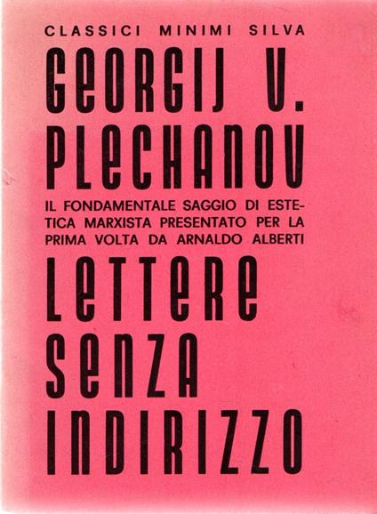 Lettere senza indirizzo - copertina
