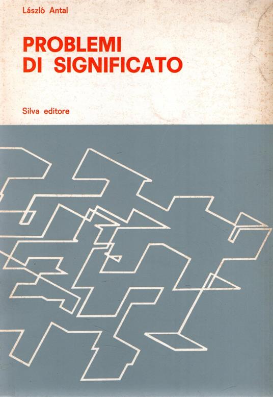Problemi di significato - copertina
