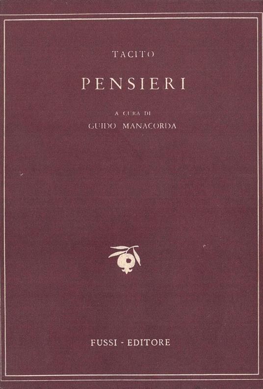 Pensieri - copertina