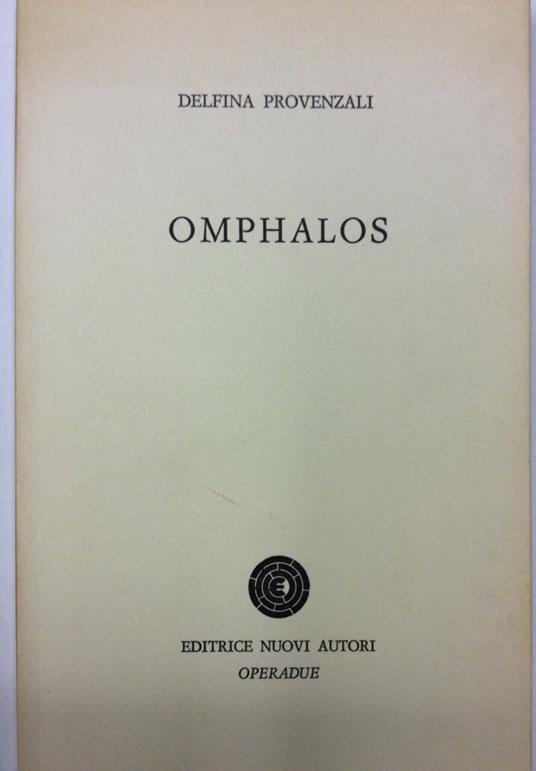 Omphalos - Delfina Provenzali - copertina