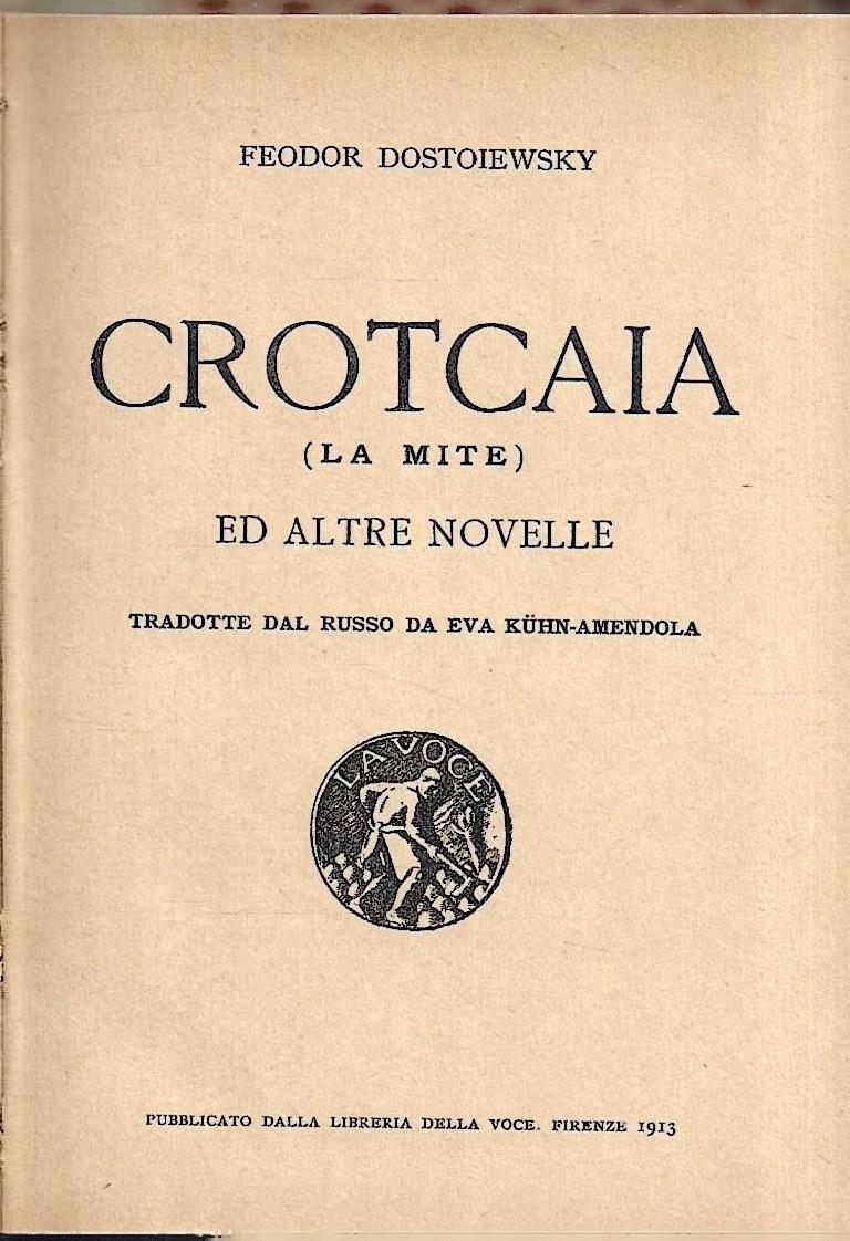 Crotcaia ed altre novelle