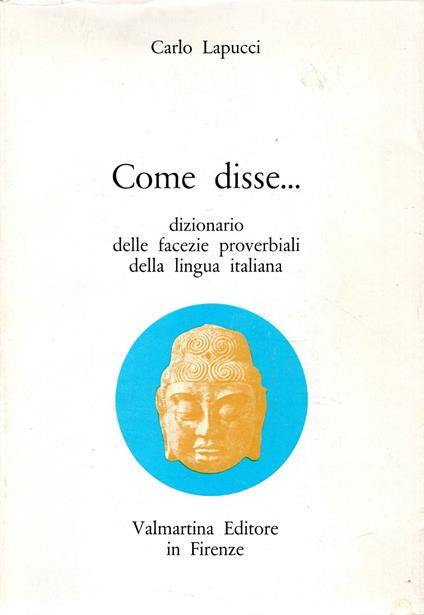 Come disse - Carlo Lapucci - copertina