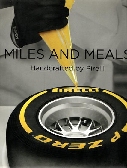 Miles and Meals : Handcrafted by Pirelli - copertina
